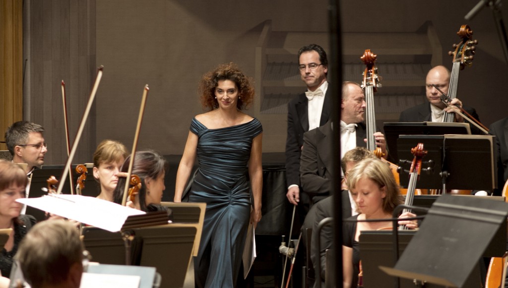 Concert of music by Geraldina Mucha, Filharmonie Hradec Králové, dirigent - Andreas Sebastian Weiser. Foto: Jan Komárek
