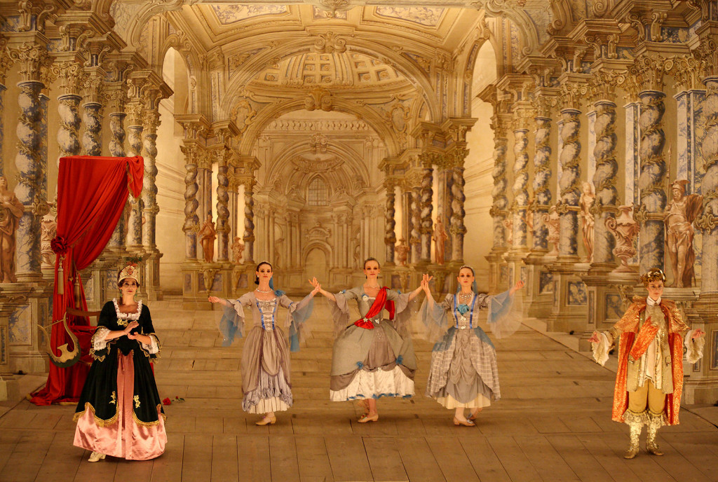 Provedení opery Terpsicore G. F. Händela v barokním divadle v Českém Krumlově (Irena Troupová, Dagmar Šašková, Ensemble Hartig, Musica Florea - M. Štryncl), (Foto: Lubor Mrázek)